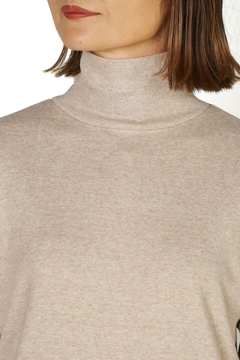 homspun(ホームスパン)  20/1フライス　タートルプルオーバー 6561