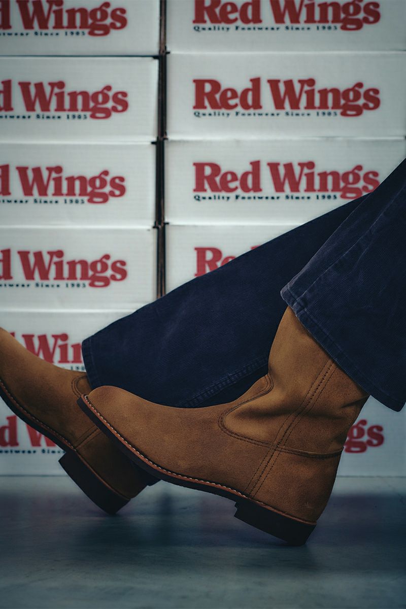 RED WING(レッドウィング) 8060 11-INCH Pecos Hawthorne Muleskinner ペコス ホーソーン ミュールスキナー