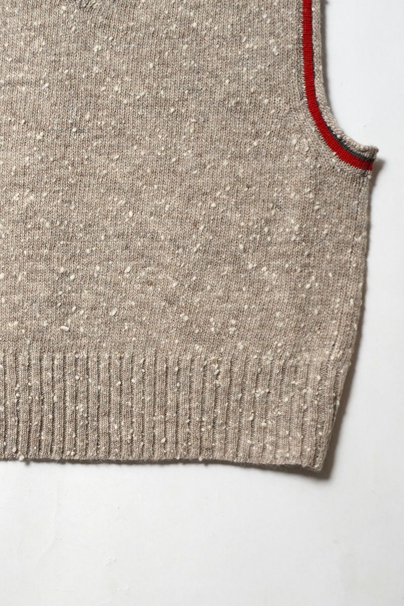 homspun(ホームスパン)  ナチュラルネップベスト 7937