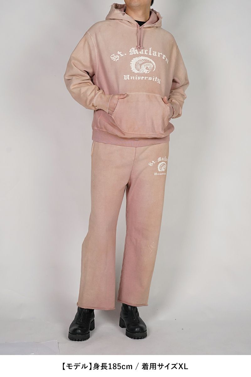 BOWWOW(バウワウ) | BOWWOW(バウワウ)ST. MACLAREN UNIV. HOODIE AGED