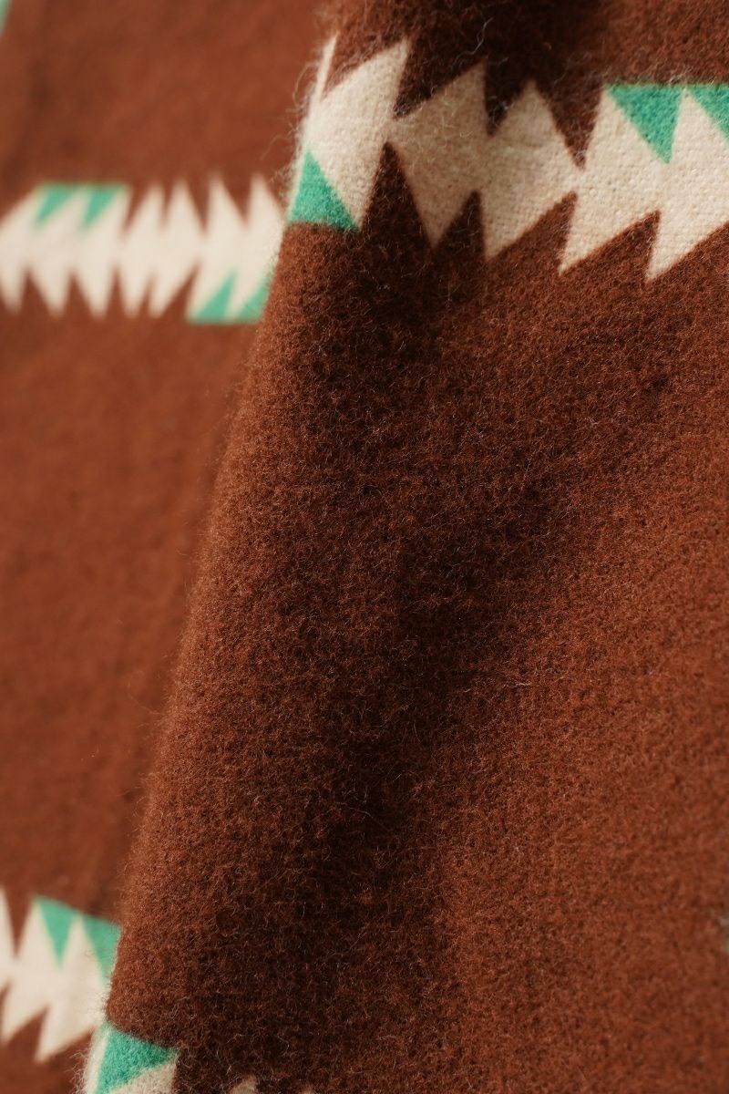 BOWWOW(バウワウ) NAVAJO PRINT FLANNEL SHIRT ナバホプリントフランネルシャツ BW252-NPFS