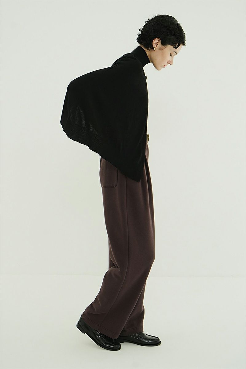 CLANE(クラネ) TWO TUCK SWEAT PANTS ツータックスウェットタックパンツ 19110-7262