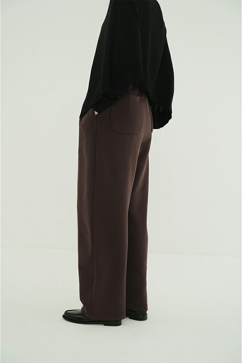 CLANE(クラネ) TWO TUCK SWEAT PANTS ツータックスウェットタックパンツ 19110-7262