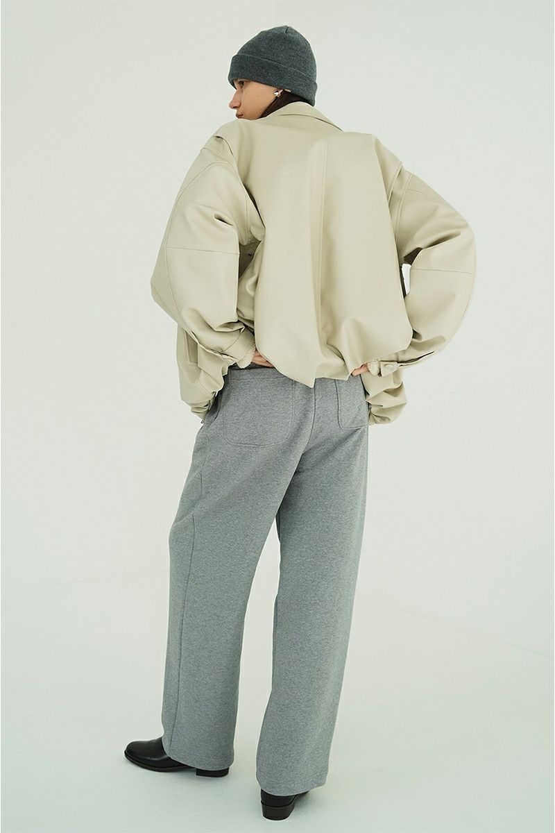CLANE(クラネ) TWO TUCK SWEAT PANTS ツータックスウェットタックパンツ 19110-7262