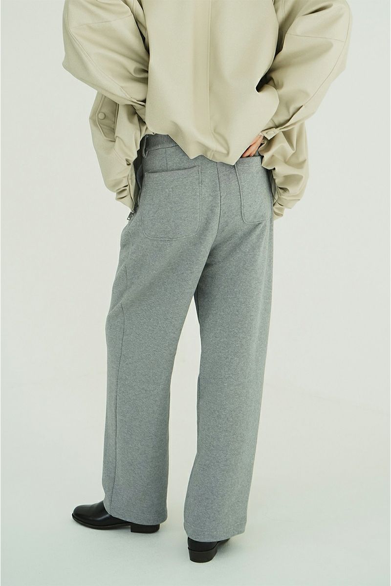 CLANE(クラネ) TWO TUCK SWEAT PANTS ツータックスウェットタックパンツ 19110-7262