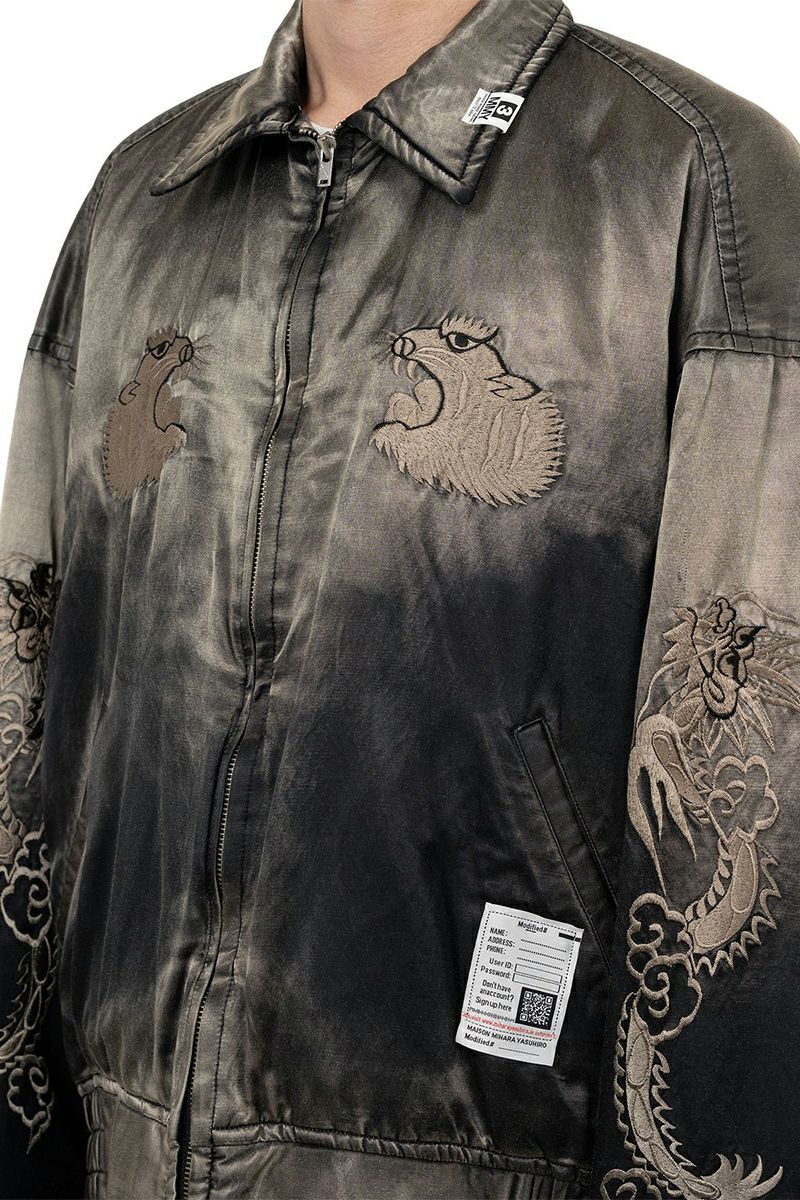 Maison MIHARA YASUHIRO(メゾン ミハラヤスヒロ) COLLARED SOUVENIR JACKET カラードスーベニアジャケット J15BL142