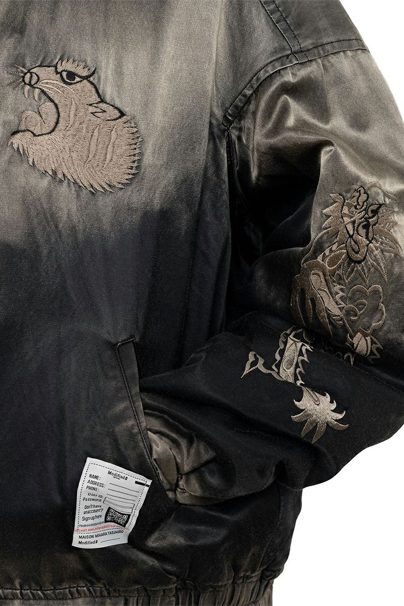 Maison MIHARA YASUHIRO(メゾン ミハラヤスヒロ) COLLARED SOUVENIR JACKET カラードスーベニアジャケット J15BL142