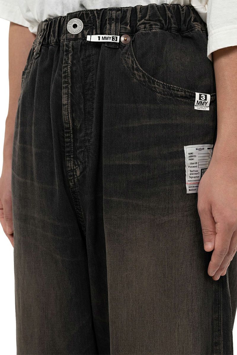 Maison MIHARA YASUHIRO(メゾン ミハラヤスヒロ) LIGHT DENIM WIDE JEANS ライトデニムワイドジーンズ J15PT123