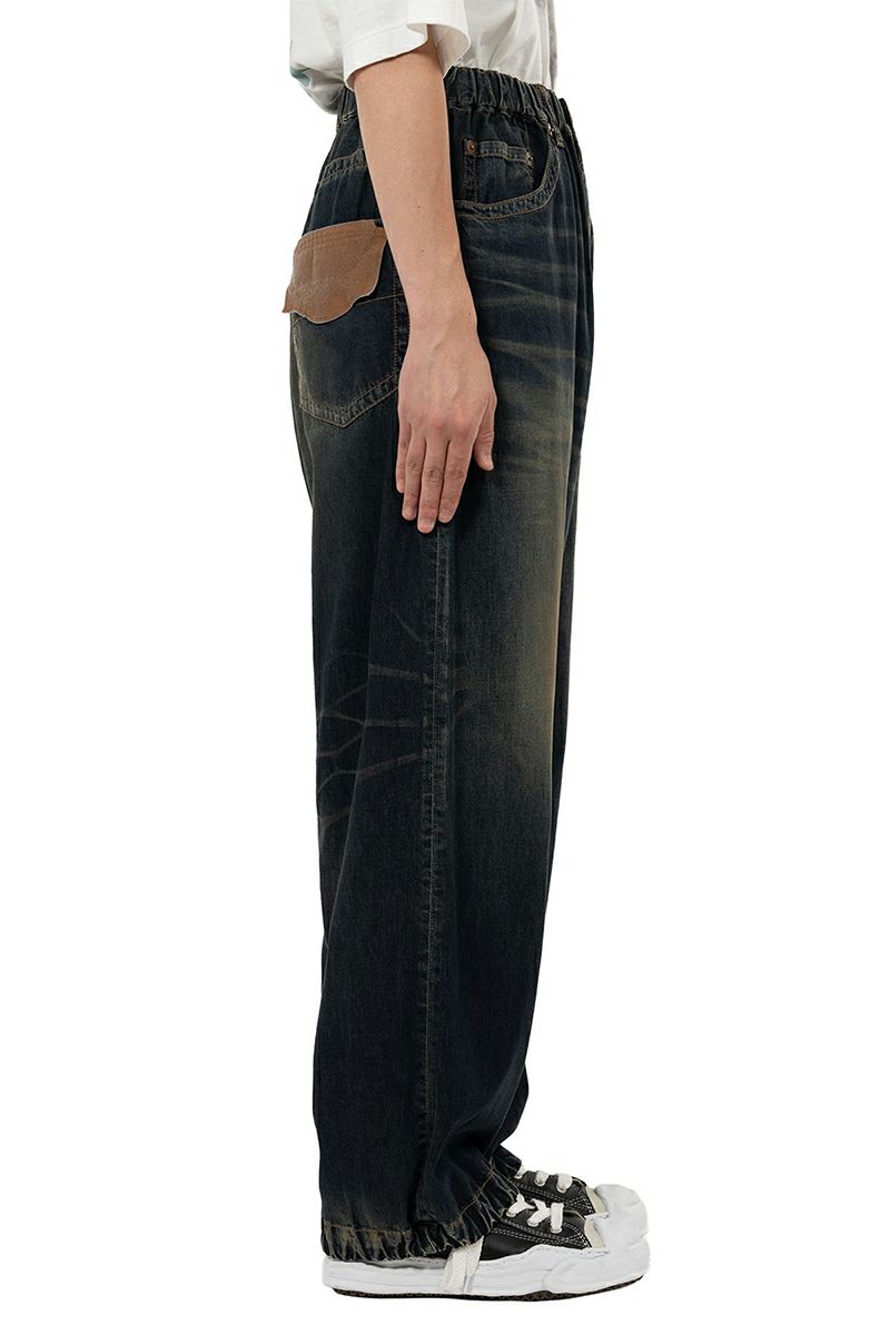 Maison MIHARA YASUHIRO(メゾン ミハラヤスヒロ) LIGHT DENIM WIDE JEANS ライトデニムワイドジーンズ J15PT123