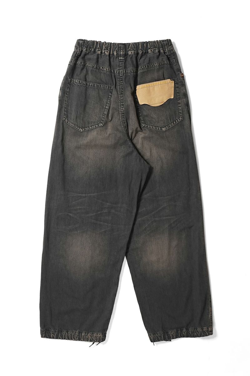 Maison MIHARA YASUHIRO(メゾン ミハラヤスヒロ) LIGHT DENIM WIDE JEANS ライトデニムワイドジーンズ J15PT123