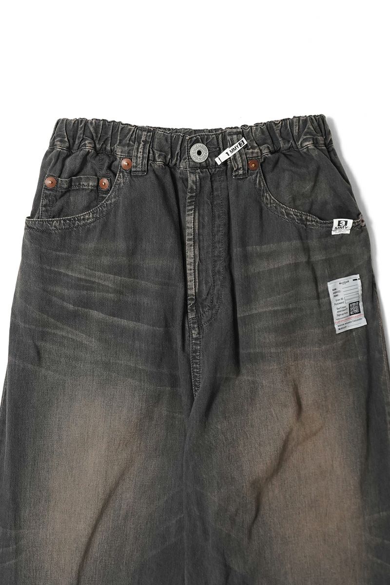 Maison MIHARA YASUHIRO(メゾン ミハラヤスヒロ) LIGHT DENIM WIDE JEANS ライトデニムワイドジーンズ J15PT123
