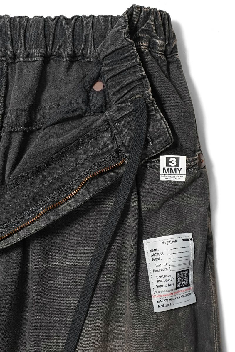 Maison MIHARA YASUHIRO(メゾン ミハラヤスヒロ) LIGHT DENIM WIDE JEANS ライトデニムワイドジーンズ J15PT123