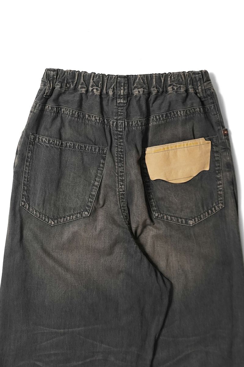 Maison MIHARA YASUHIRO(メゾン ミハラヤスヒロ) LIGHT DENIM WIDE JEANS ライトデニムワイドジーンズ J15PT123