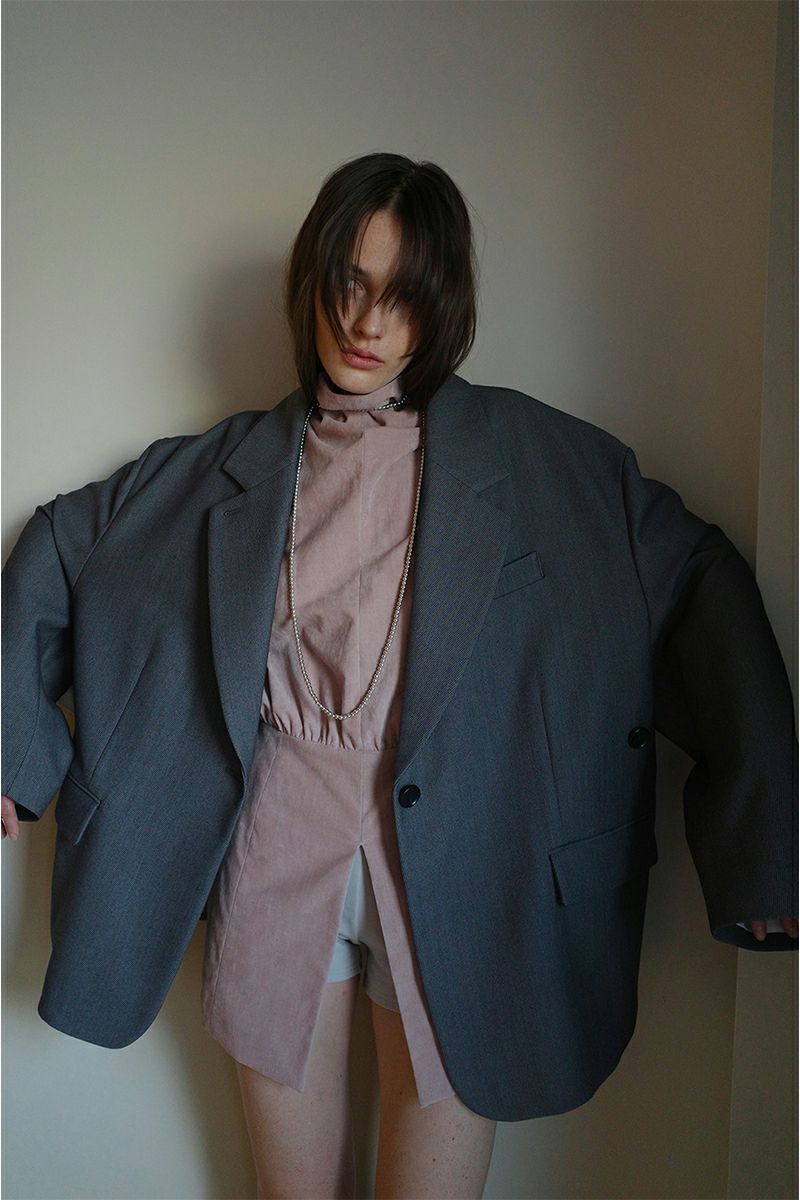 CLANE(クラネ) 2WAY TAILORED OVER JACKET 2ウェイテーラードオーバージャケット 19103-0462
