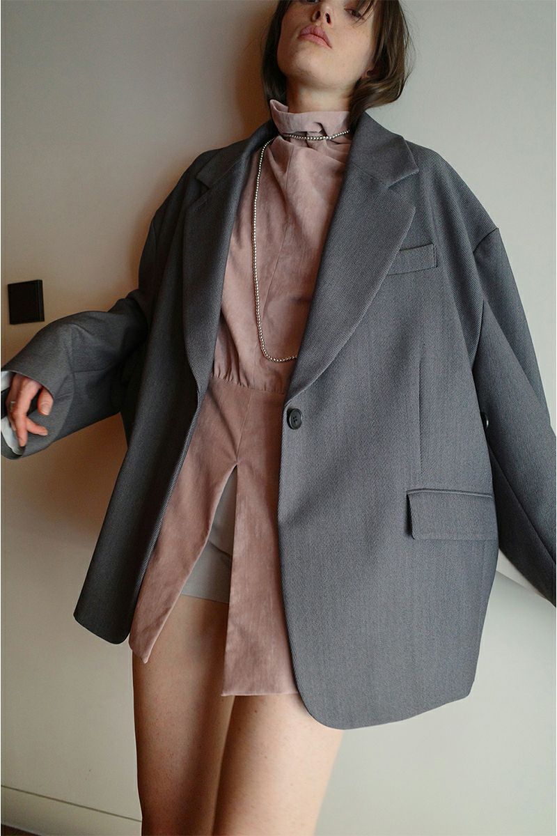 CLANE(クラネ) 2WAY TAILORED OVER JACKET 2ウェイテーラードオーバージャケット 19103-0462