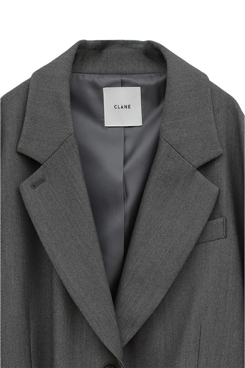 CLANE(クラネ) 2WAY TAILORED OVER JACKET 2ウェイテーラードオーバージャケット 19103-0462