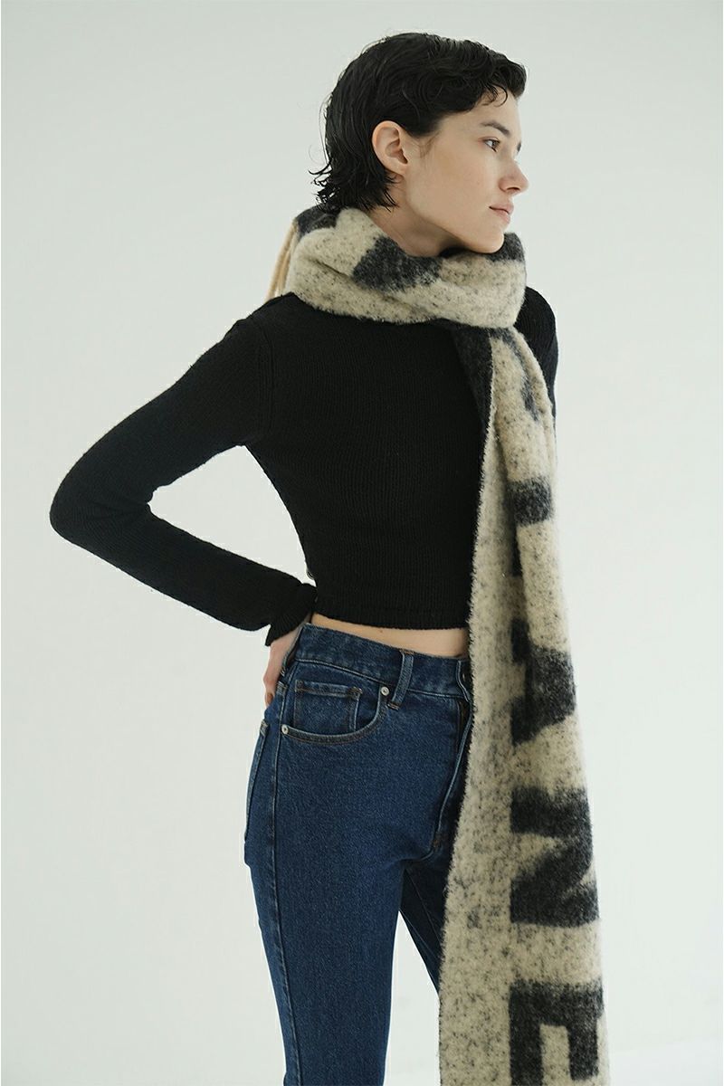 CLANE(クラネ) COTTON SHORT KNIT TOPS コットンショートニットトップス 19106-2192