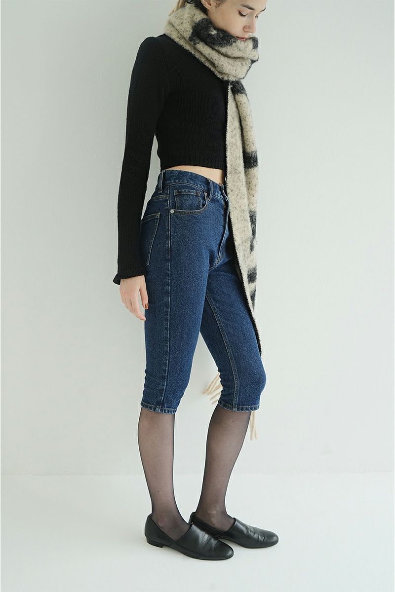 CLANE(クラネ) COTTON SHORT KNIT TOPS コットンショートニットトップス 19106-2192