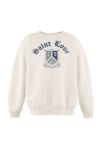 SAINT Mxxxxxx(セントマイケル) SM-HR1-0000-047 CRW NECK SWT / SAINT LOUE / WHITE クルーネックスウェット