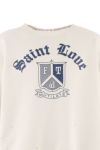 SAINT Mxxxxxx(セントマイケル) SM-HR1-0000-047 CRW NECK SWT / SAINT LOUE / WHITE クルーネックスウェット