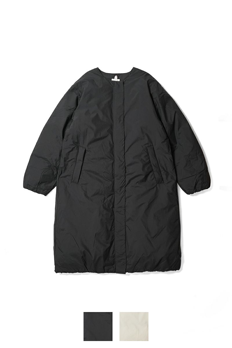 NANGA(ナンガ) NO COLLAR DOWN COAT ノーカラーダウンコート ND2442-1C600