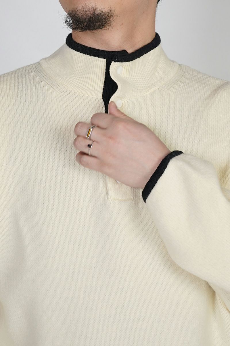 UNUSED(アンユーズド) 5G Wool pullover knit 5ゲージウールプルオーバーニット US2517