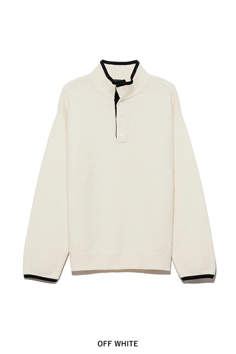 UNUSED アンユーズド コットンカシミアニット 2 UNUSED 5G crew neck