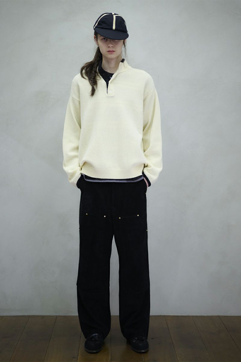 UNUSED(アンユーズド) 5G Wool pullover knit 5ゲージウールプルオーバーニット US2517