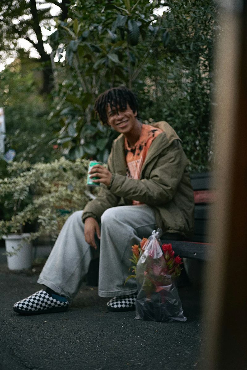 SUBU(スブ) ORIGINALS F-LINE CHECKER オリジナルス チェッカー SB-36