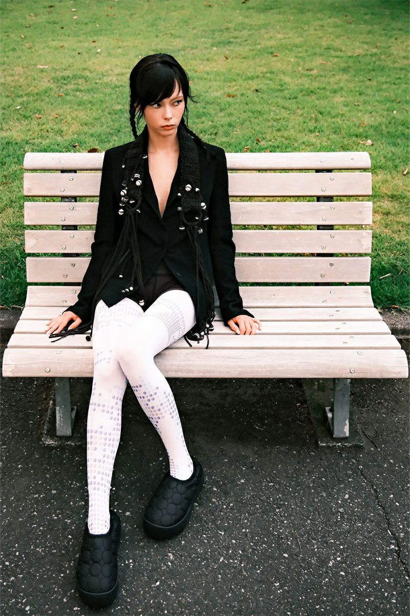 SUBU(スブ) VAMP PLATFORM CIRCLE BLACK ヴァンプ プラットフォーム サークル SV-16