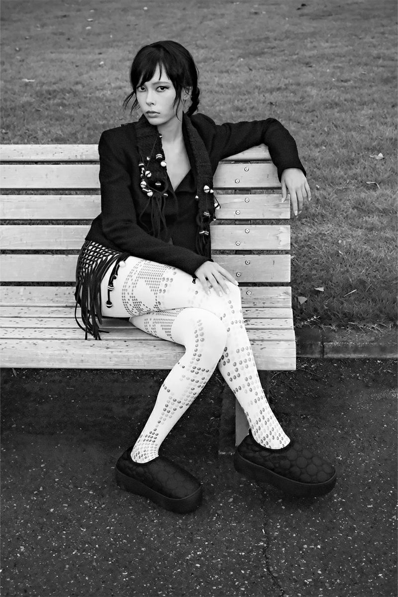 SUBU(スブ) VAMP PLATFORM CIRCLE BLACK ヴァンプ プラットフォーム サークル SV-16