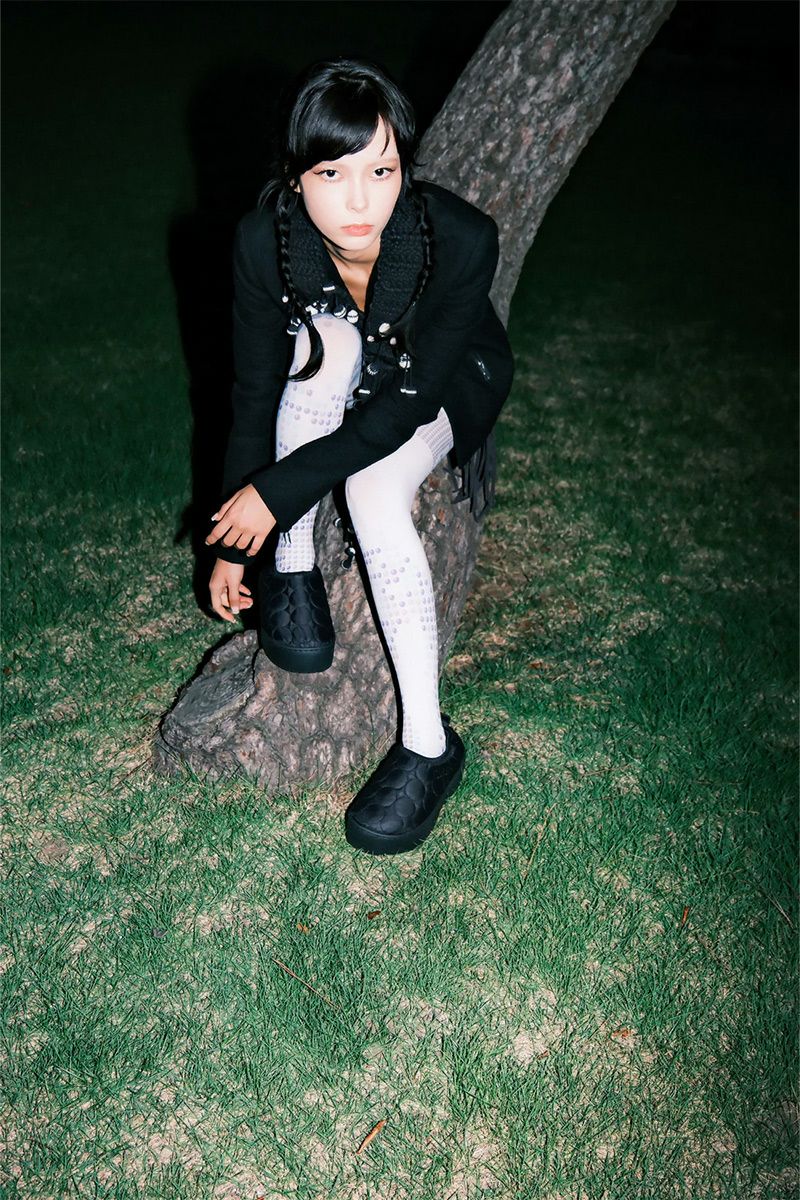 SUBU(スブ) VAMP PLATFORM CIRCLE BLACK ヴァンプ プラットフォーム サークル SV-16