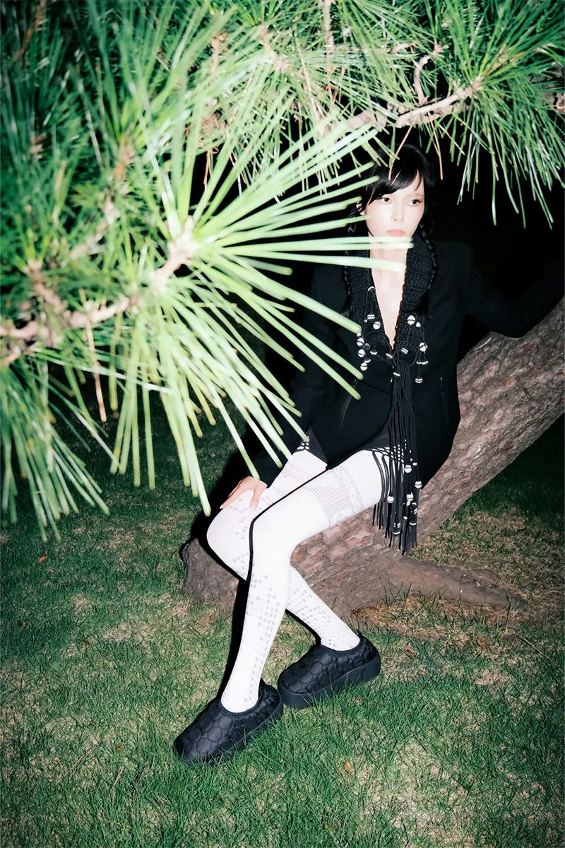 SUBU(スブ) VAMP PLATFORM CIRCLE BLACK ヴァンプ プラットフォーム サークル SV-16