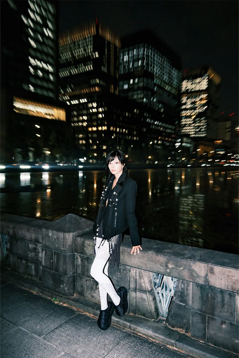 SUBU(スブ) VAMP PLATFORM CIRCLE BLACK ヴァンプ プラットフォーム サークル SV-16