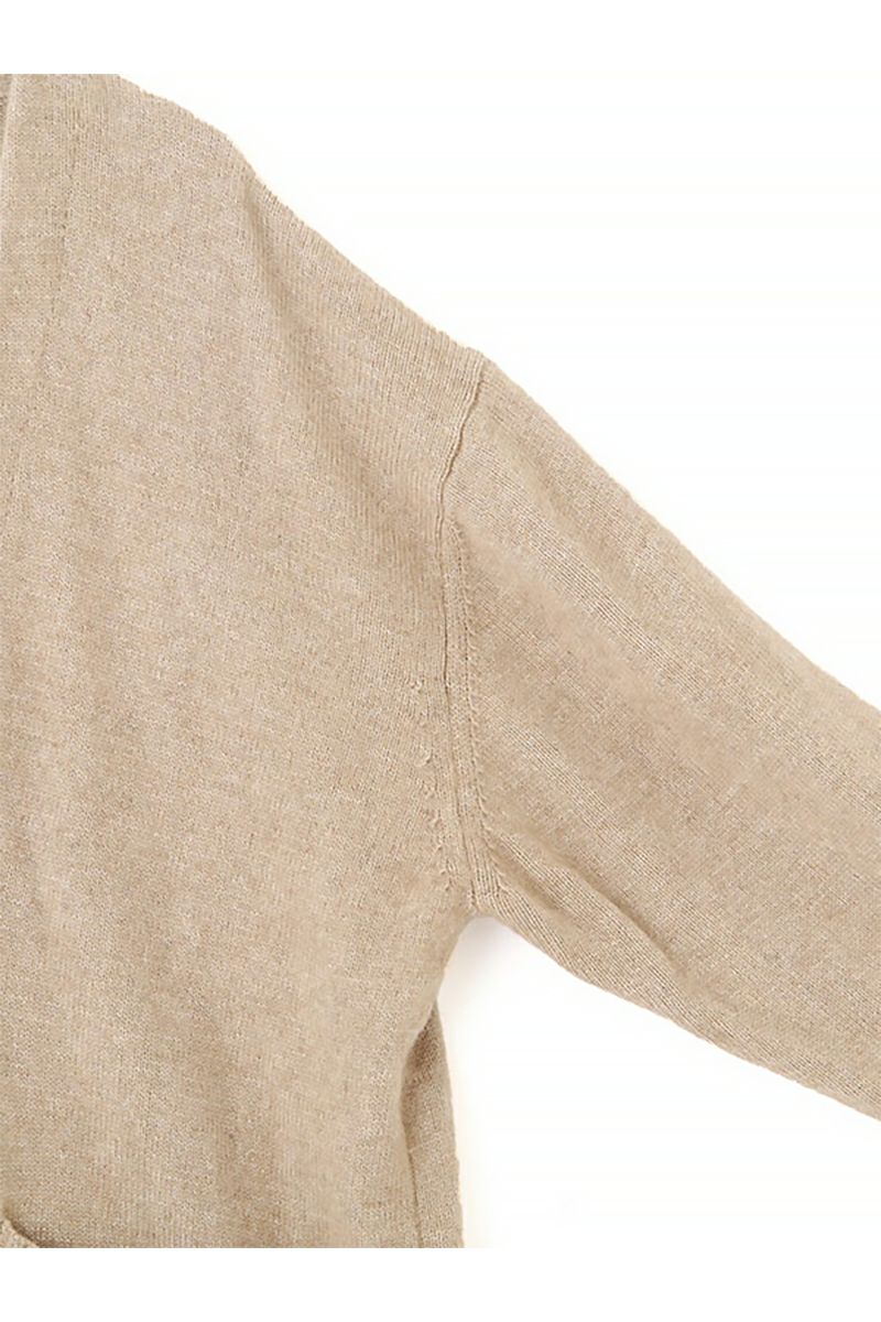 ETRE TOKYO(エトレトウキョウ) プレーンステッチVネックニットカーディガン 1225504082