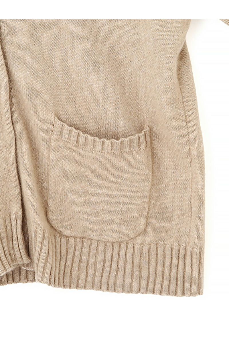 ETRE TOKYO(エトレトウキョウ) プレーンステッチVネックニットカーディガン 1225504082