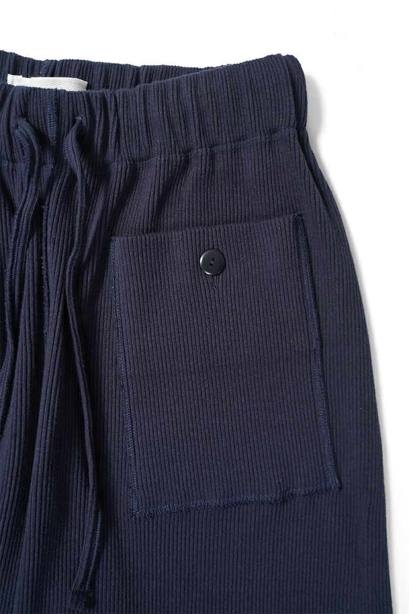 kengo(ケンゴ) recycled cotton rib 4 pockets pants リサイクルコットンリブ4ポケットパンツ K25FW-PA3