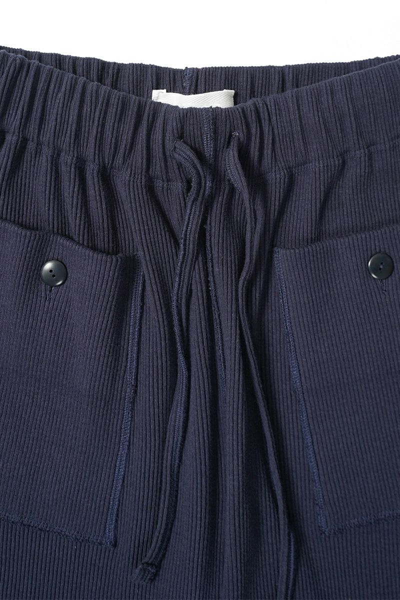 kengo(ケンゴ) recycled cotton rib 4 pockets pants リサイクルコットンリブ4ポケットパンツ K25FW-PA3