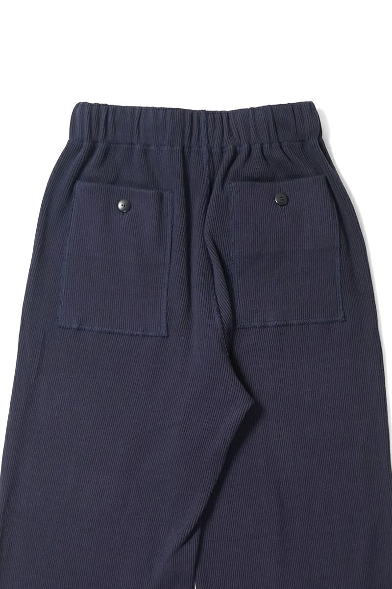 kengo(ケンゴ) recycled cotton rib 4 pockets pants リサイクルコットンリブ4ポケットパンツ K25FW-PA3