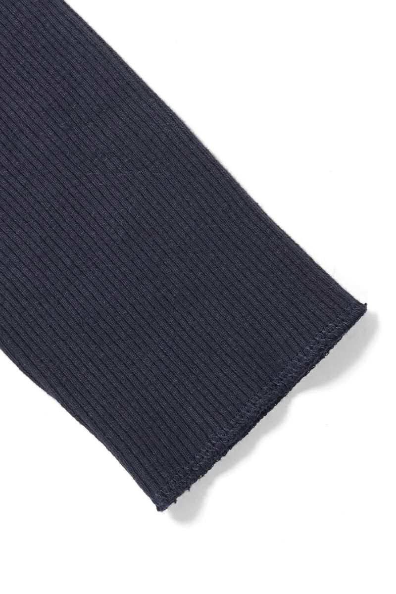 kengo(ケンゴ) recycled cotton rib 2 pockets cardigan リサイクルコットンリブ2ポケットカーディガン K25FW-TP2