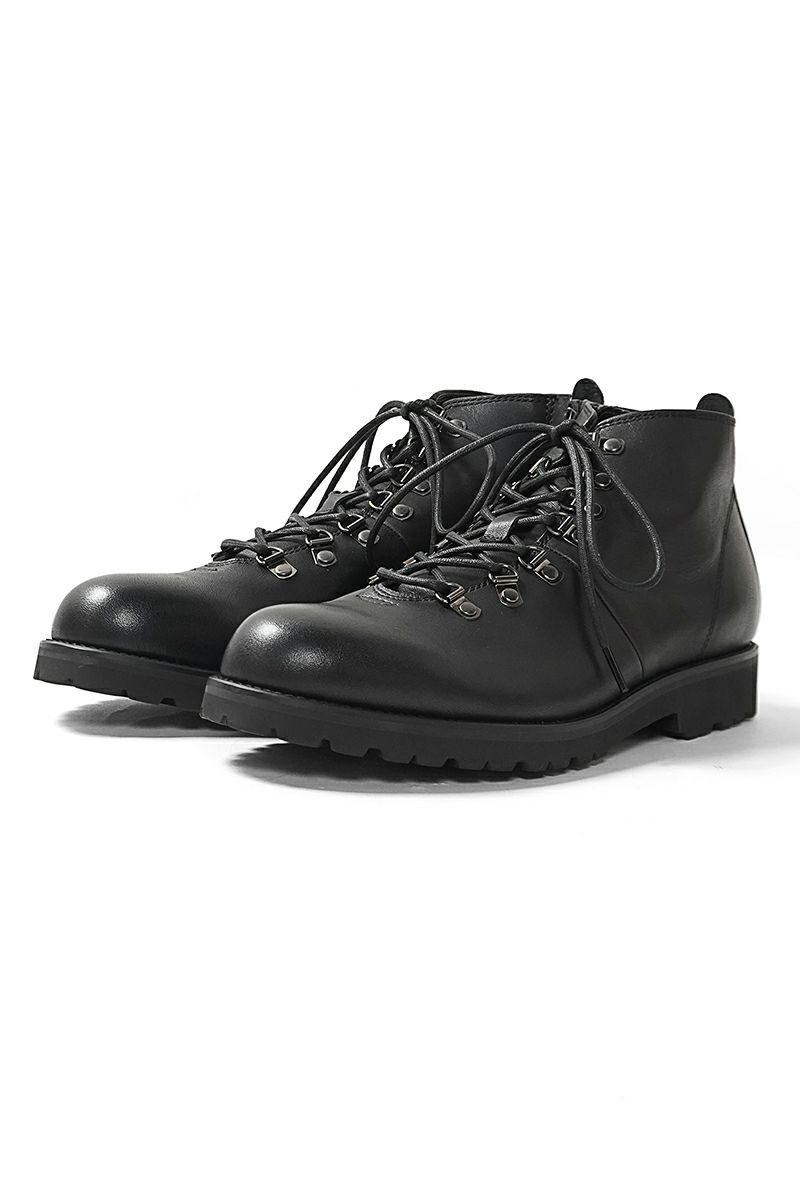 PADRONE(パドローネ) WP SIDE ZIP TREKKING BOOTS (WATER PROOF LEATHER) ウォータープルーフサイドジップトレッキングブーツ PU7358-1128-25C
