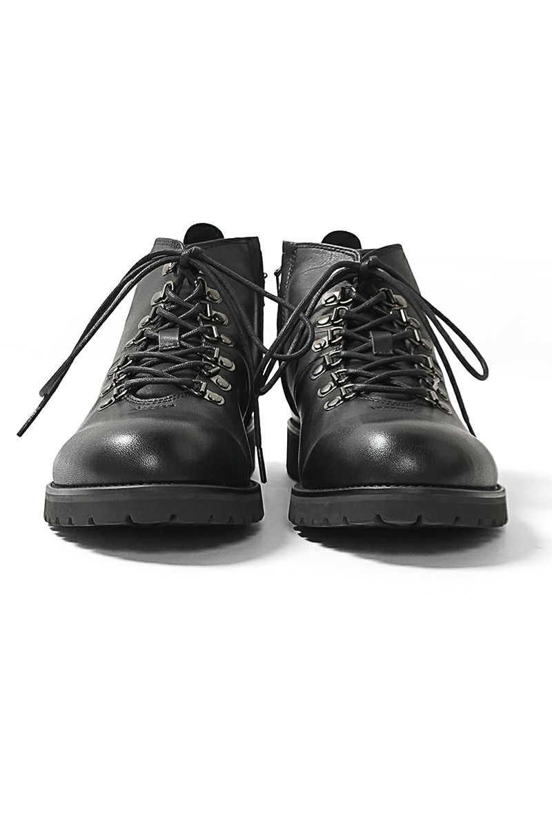 PADRONE(パドローネ) WP SIDE ZIP TREKKING BOOTS (WATER PROOF LEATHER) ウォータープルーフサイドジップトレッキングブーツ PU7358-1128-25C