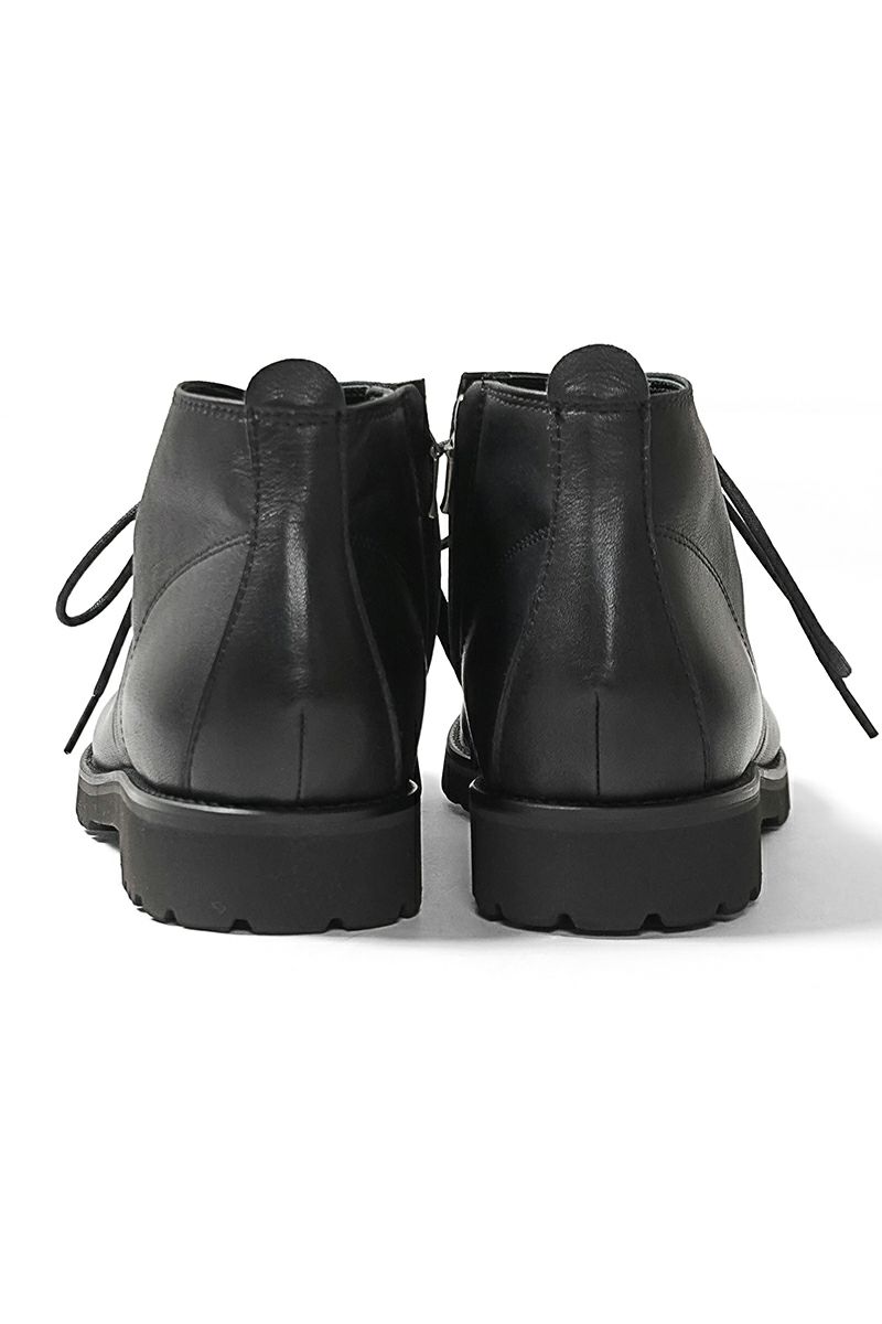 PADRONE(パドローネ) WP SIDE ZIP TREKKING BOOTS (WATER PROOF LEATHER) ウォータープルーフサイドジップトレッキングブーツ PU7358-1128-25C