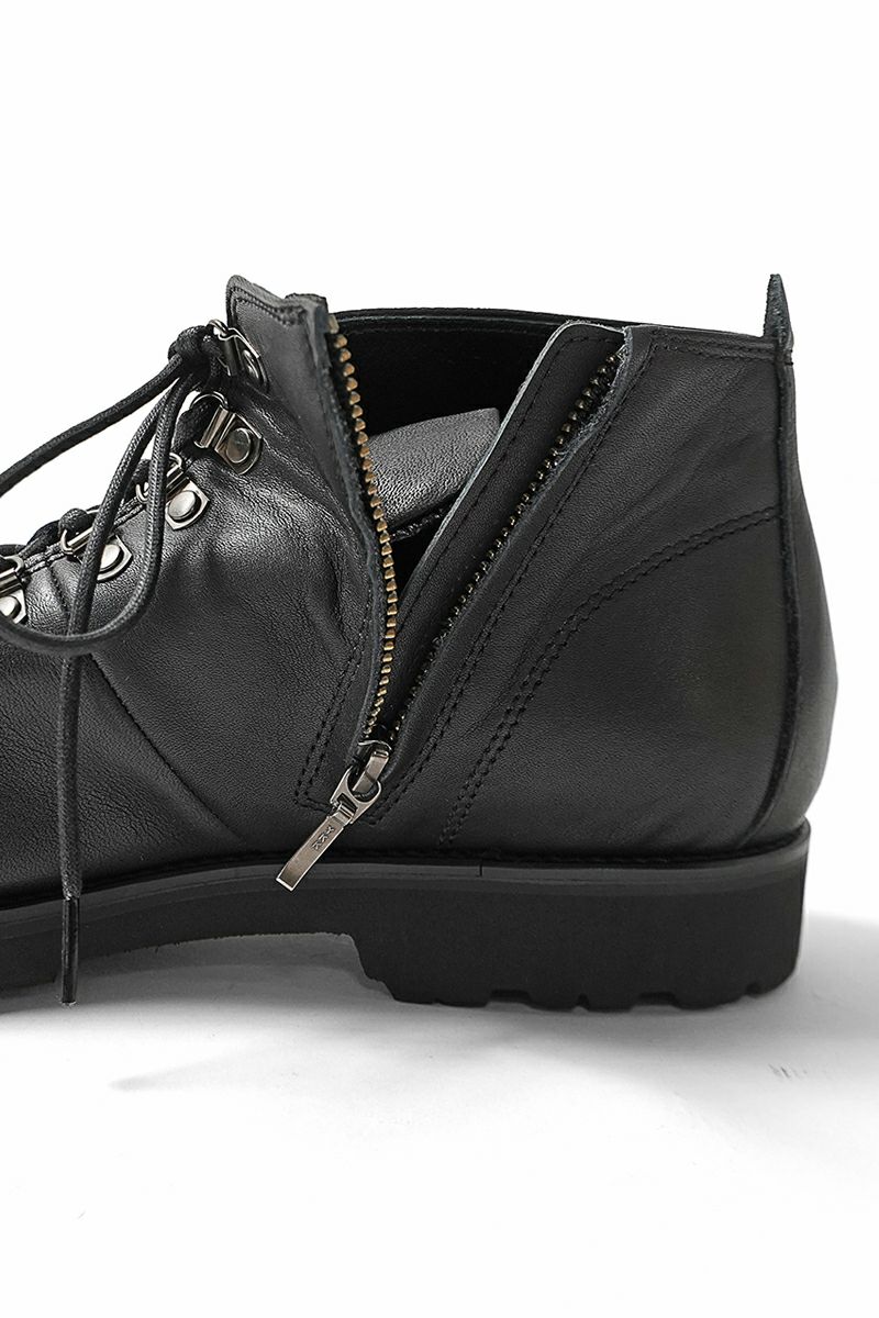 PADRONE(パドローネ) WP SIDE ZIP TREKKING BOOTS (WATER PROOF LEATHER) ウォータープルーフサイドジップトレッキングブーツ PU7358-1128-25C