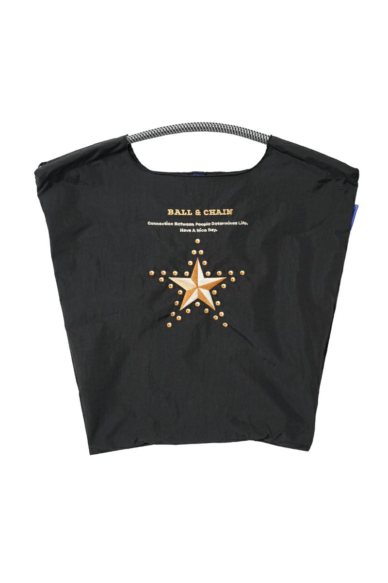 Ball & Chain(ボールアンドチェーン) Star and Studs (M) スターアンドスタッズ(M) ショッピングバック トートバッグ 301061