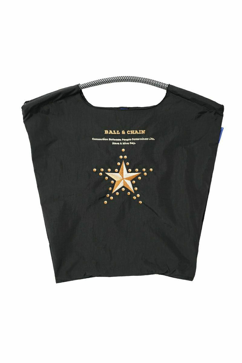 Ball & Chain(ボールアンドチェーン) Star and Studs (M) スターアンドスタッズ(M) ショッピングバック トートバッグ 301061