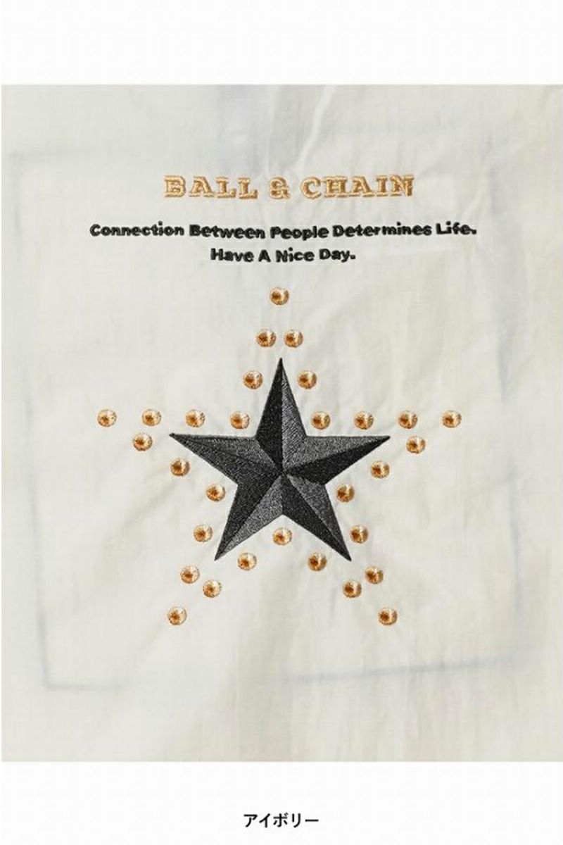 Ball & Chain(ボールアンドチェーン) Star and Studs (M) スターアンドスタッズ(M) ショッピングバック トートバッグ 301061