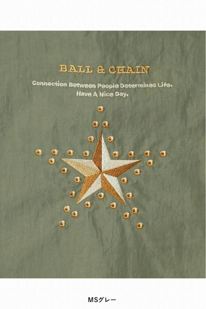 Ball & Chain(ボールアンドチェーン) Star and Studs (M) スターアンドスタッズ(M) ショッピングバック トートバッグ 301061