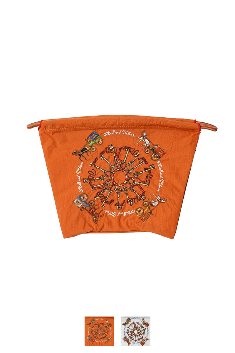 Ball & Chain(ボールアンドチェーン) KEY & CARRIAGE (P) キーアンドキャリッジ 馬車 Lポーチ 301417