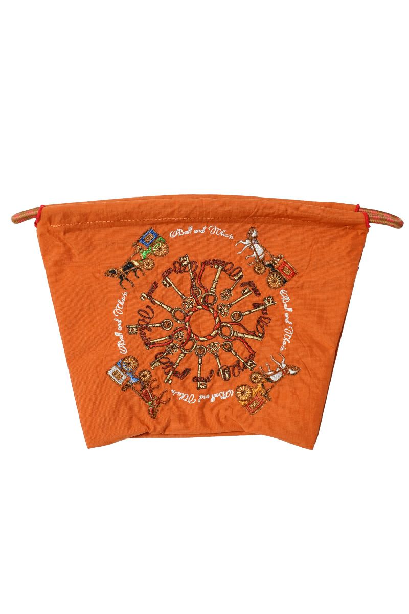 Ball & Chain(ボールアンドチェーン) KEY & CARRIAGE (P) キーアンドキャリッジ 馬車 Lポーチ 301417